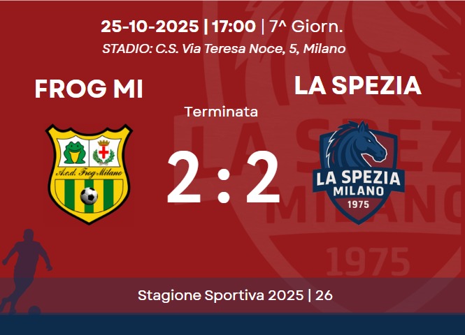 JUNIORES U19 FORG vs LASPEZIA